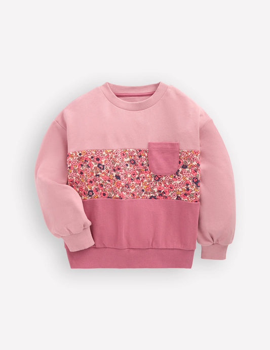 Relaxed Panel Sweatshirt