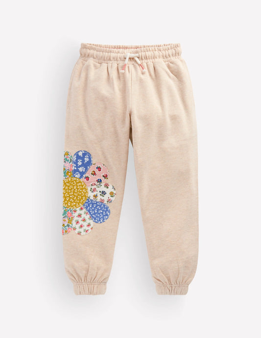 Appliqué Cuffed Joggers
