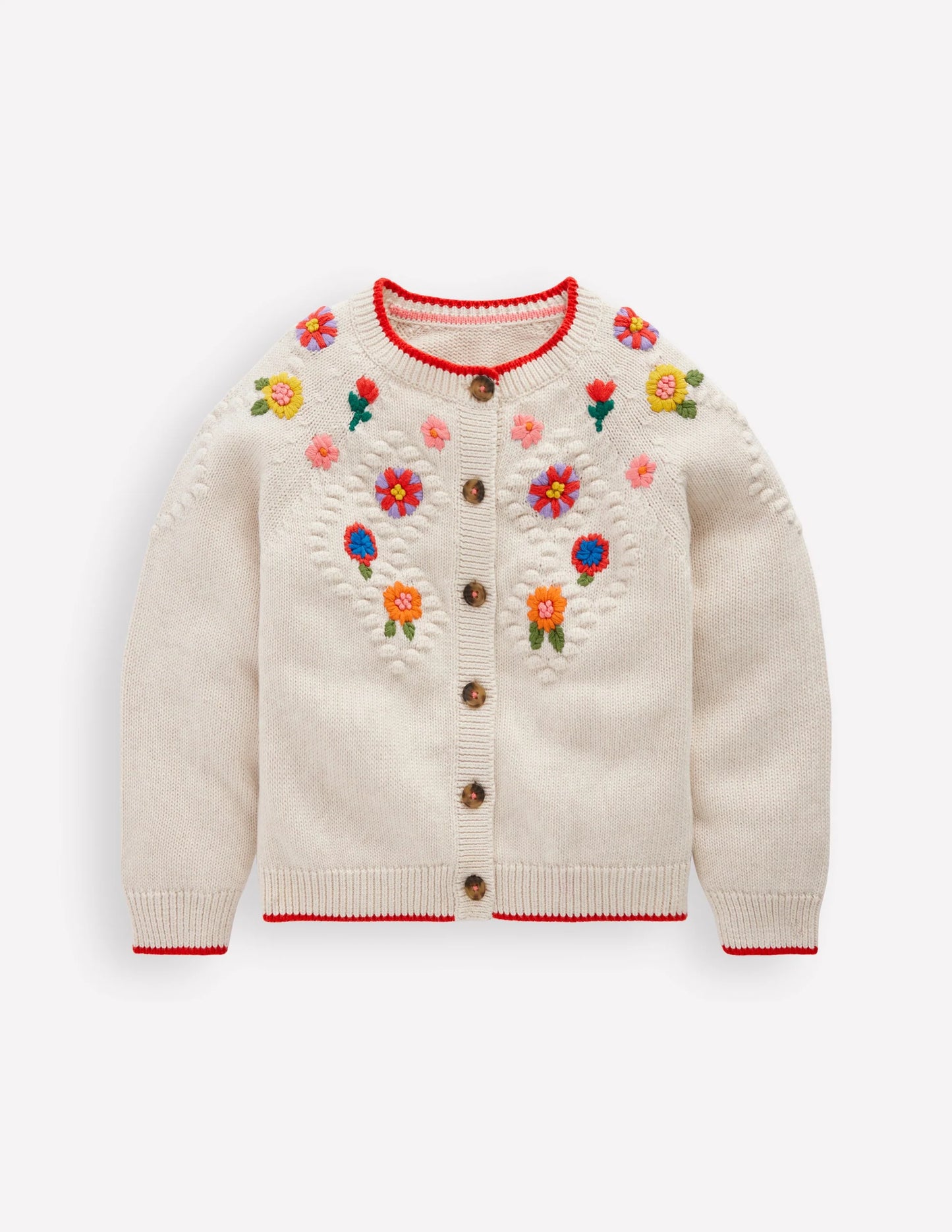Cotton Embroidered Cardigan