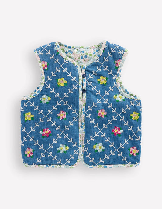 Pretty Quilted Gilet