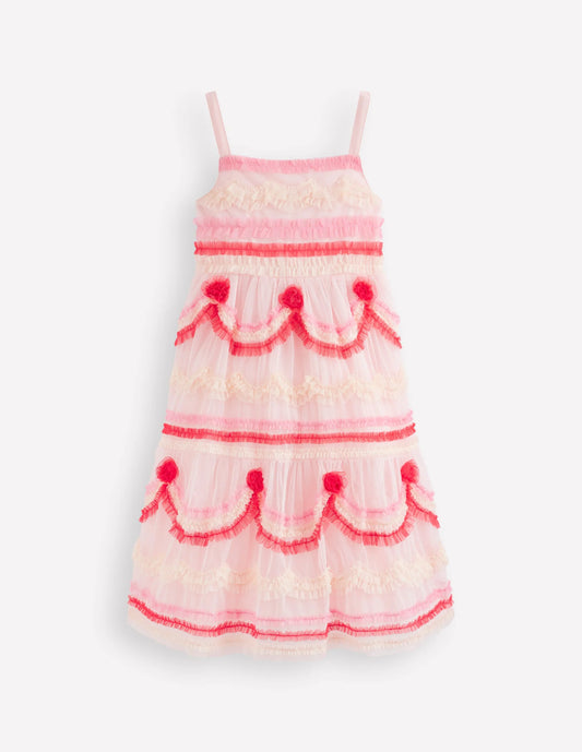 Tiered Cake Tulle Dress
