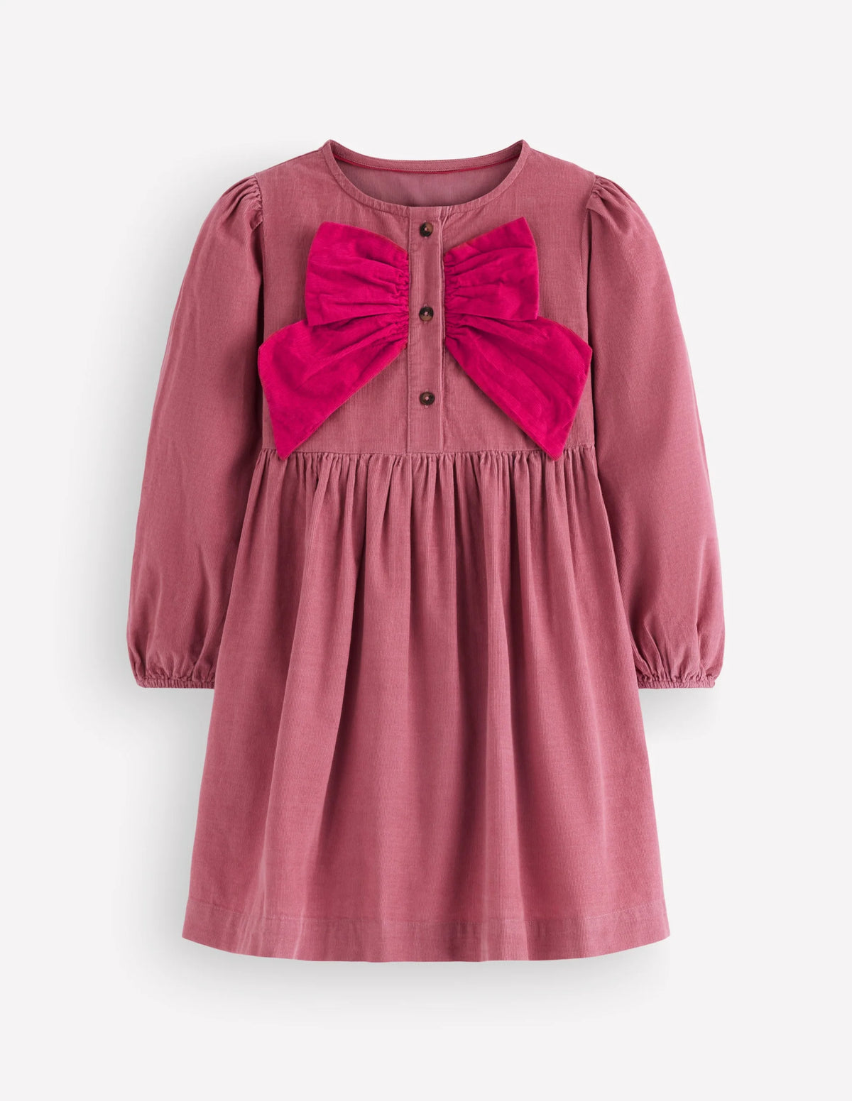 Norah Button-through Bow Dress