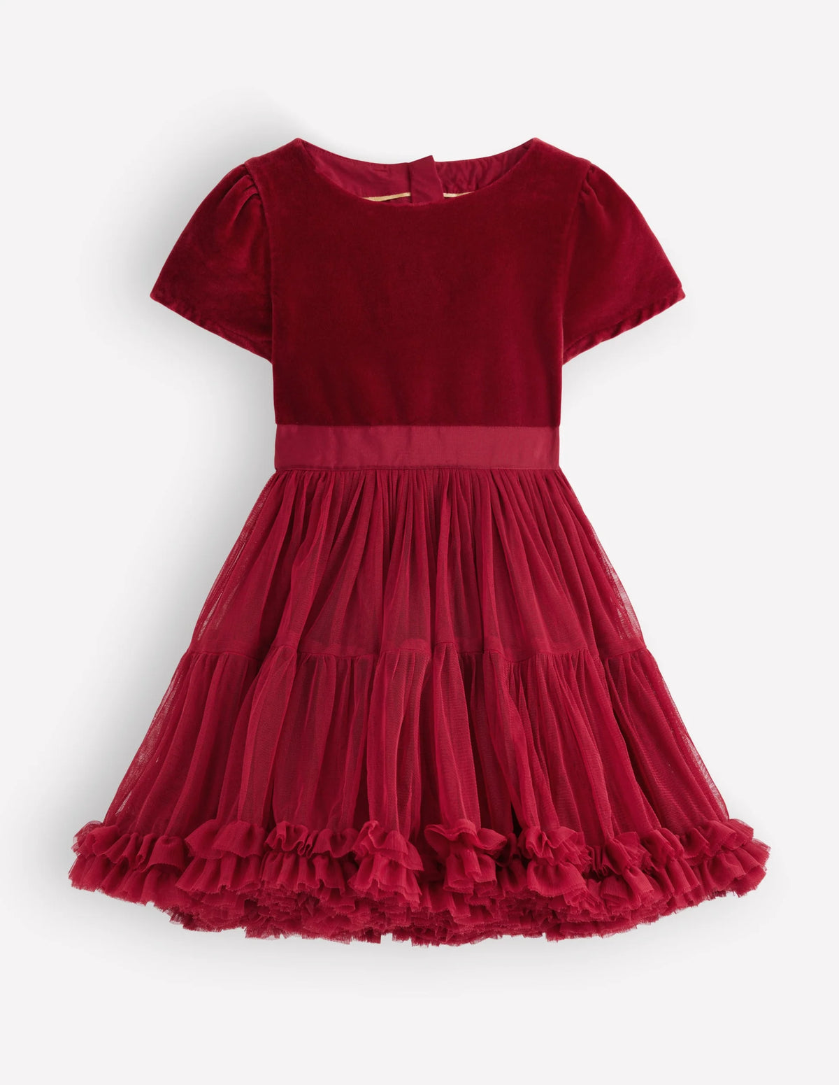 Velour Tulle Occasion Dress (2 Colors)