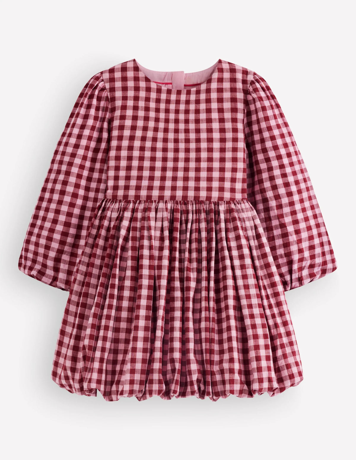 Long Sleeve Bubble Hem Dress