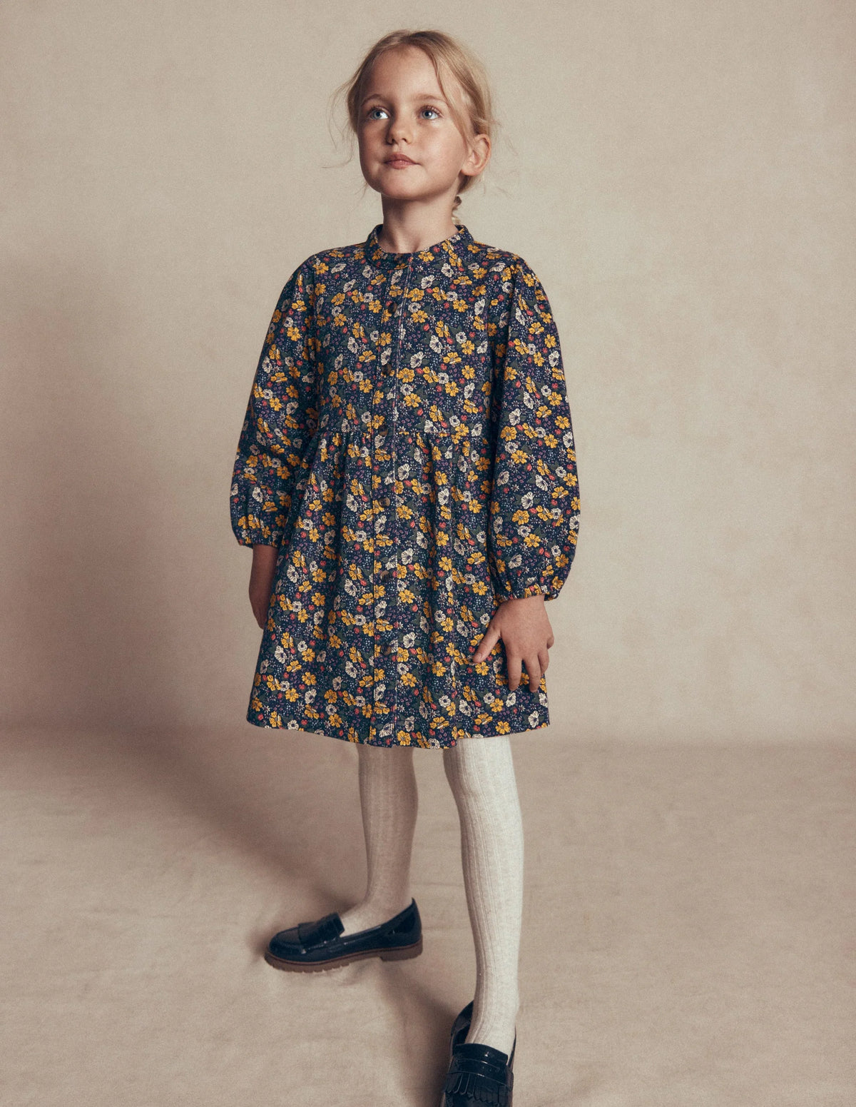 Betsy Woven Puff Sleeve Dress
