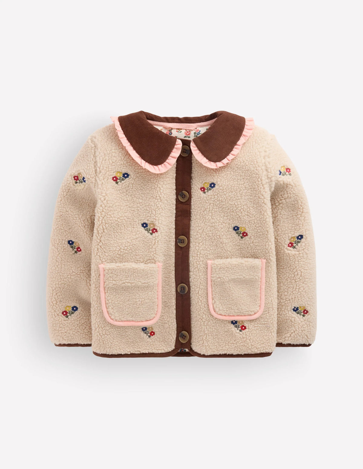 Embroidered Borg Jacket