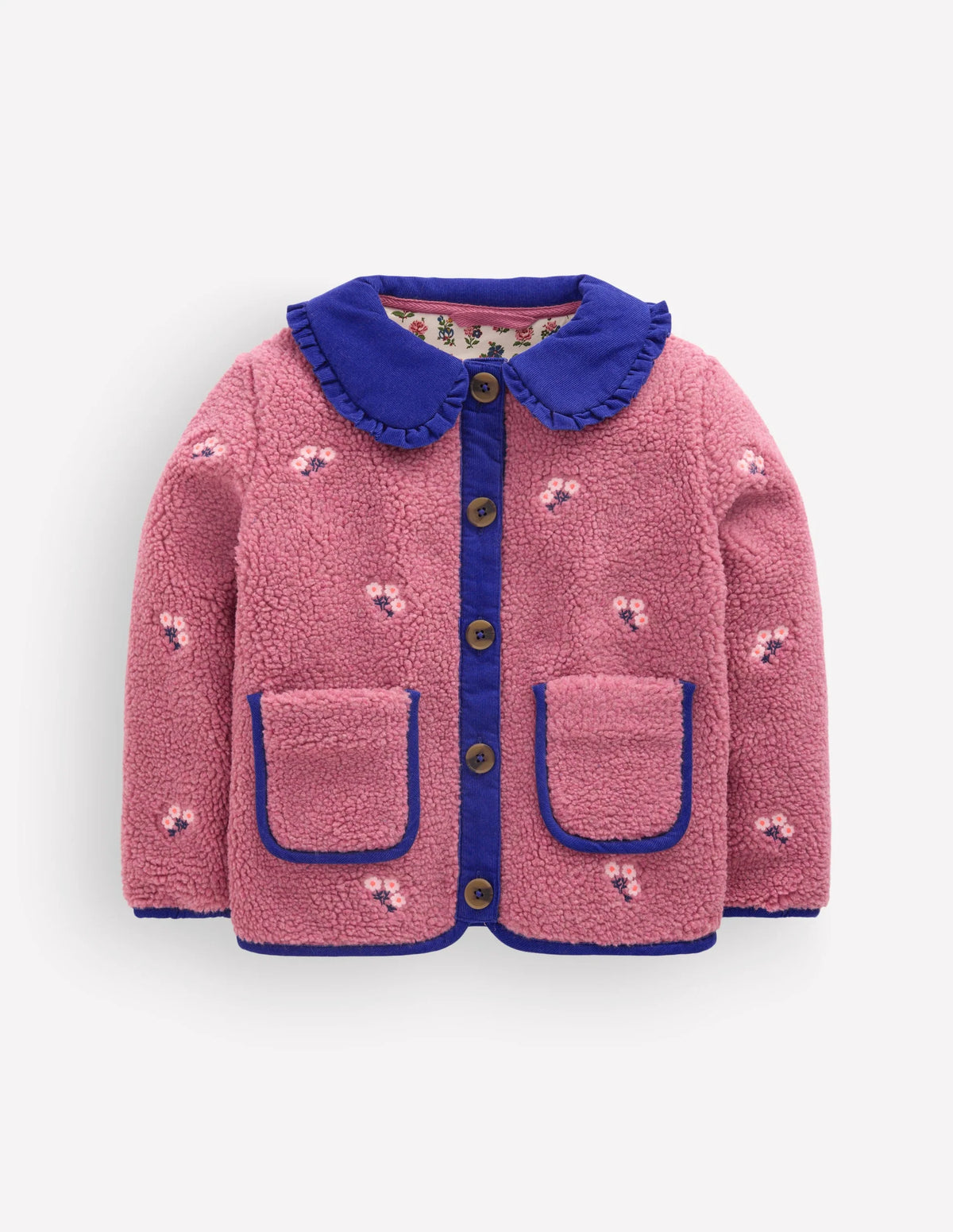 Embroidered Borg Jacket