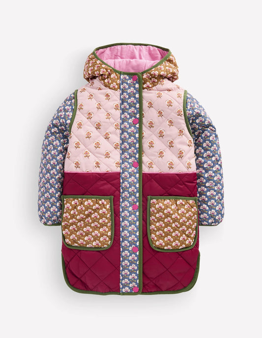 Longline Quilted Jacket
