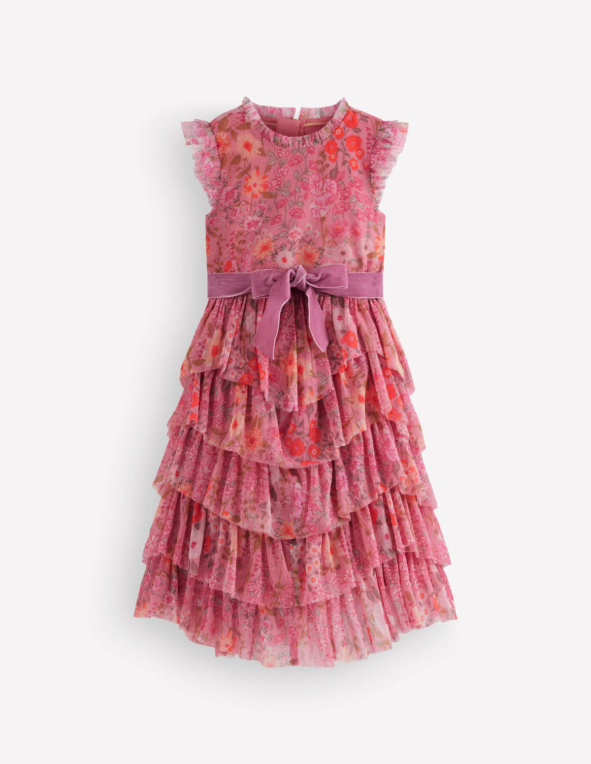 Tiered Tulle Dress