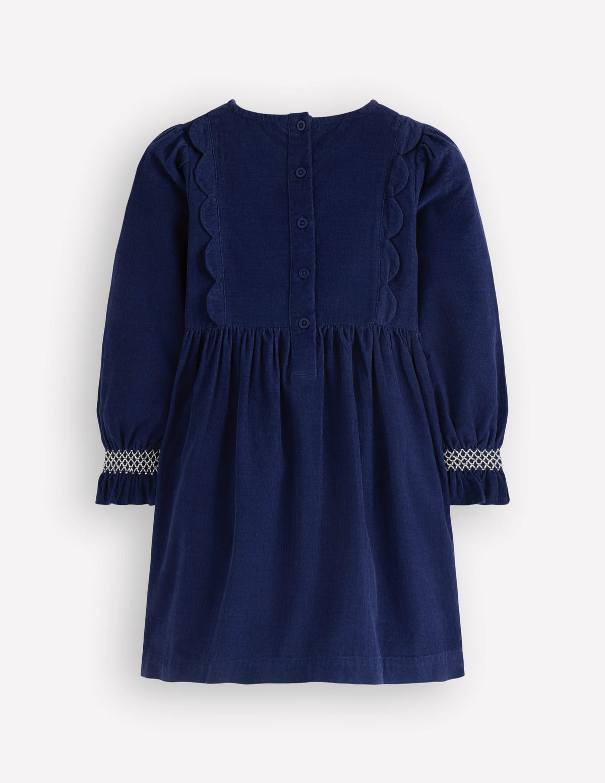 Smocked Corduroy Sparkle Dress