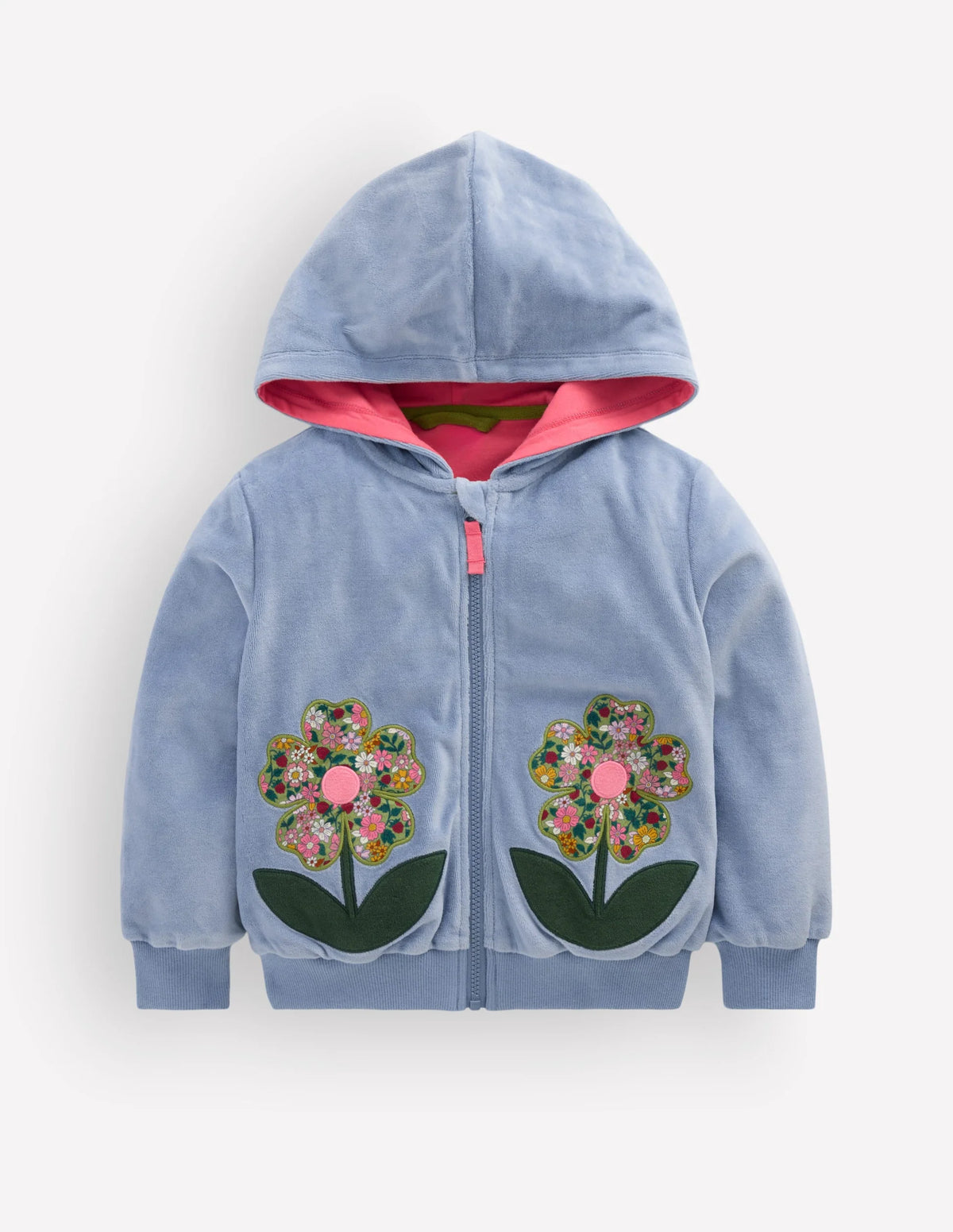 Velour Cosy Zip-through