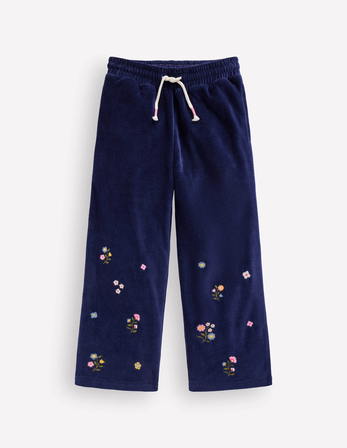 Velour Wide Leg Sweatpants