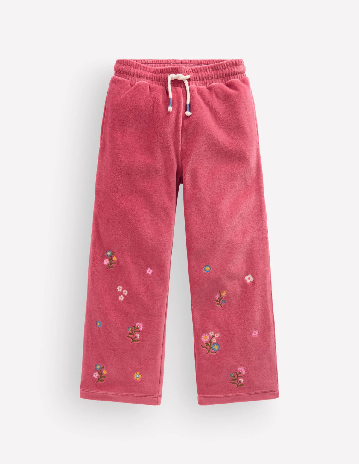 Velour Wide Leg Sweatpants