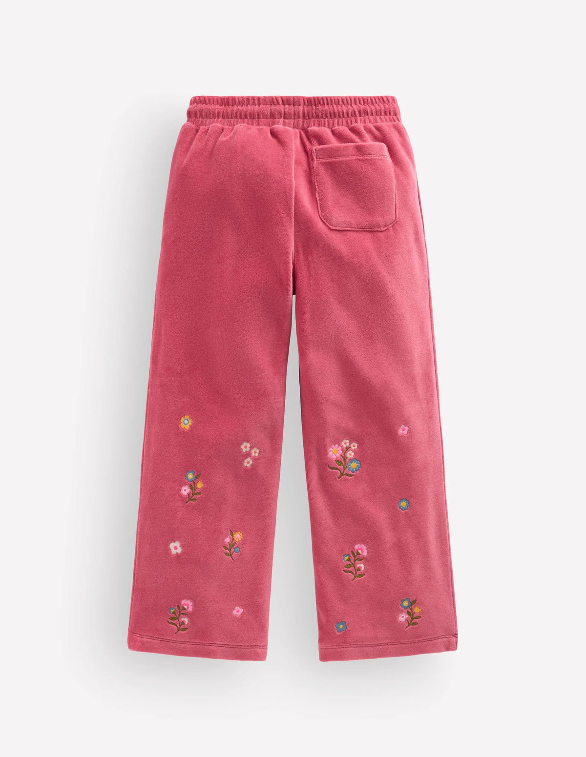 Velour Wide Leg Sweatpants