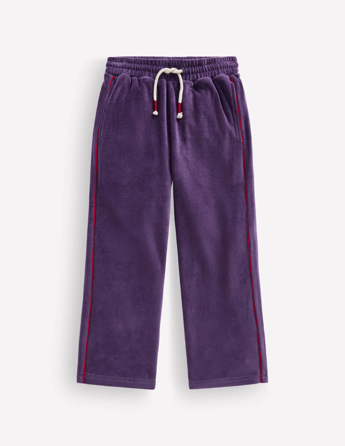 Velour Wide Leg Sweatpants