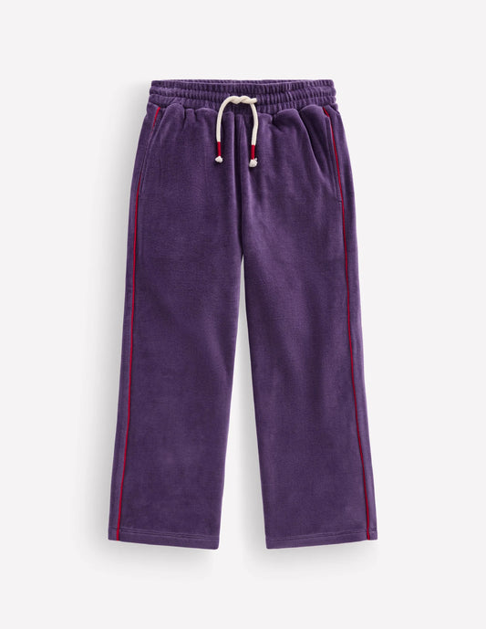 Velour Wide Leg Sweatpants