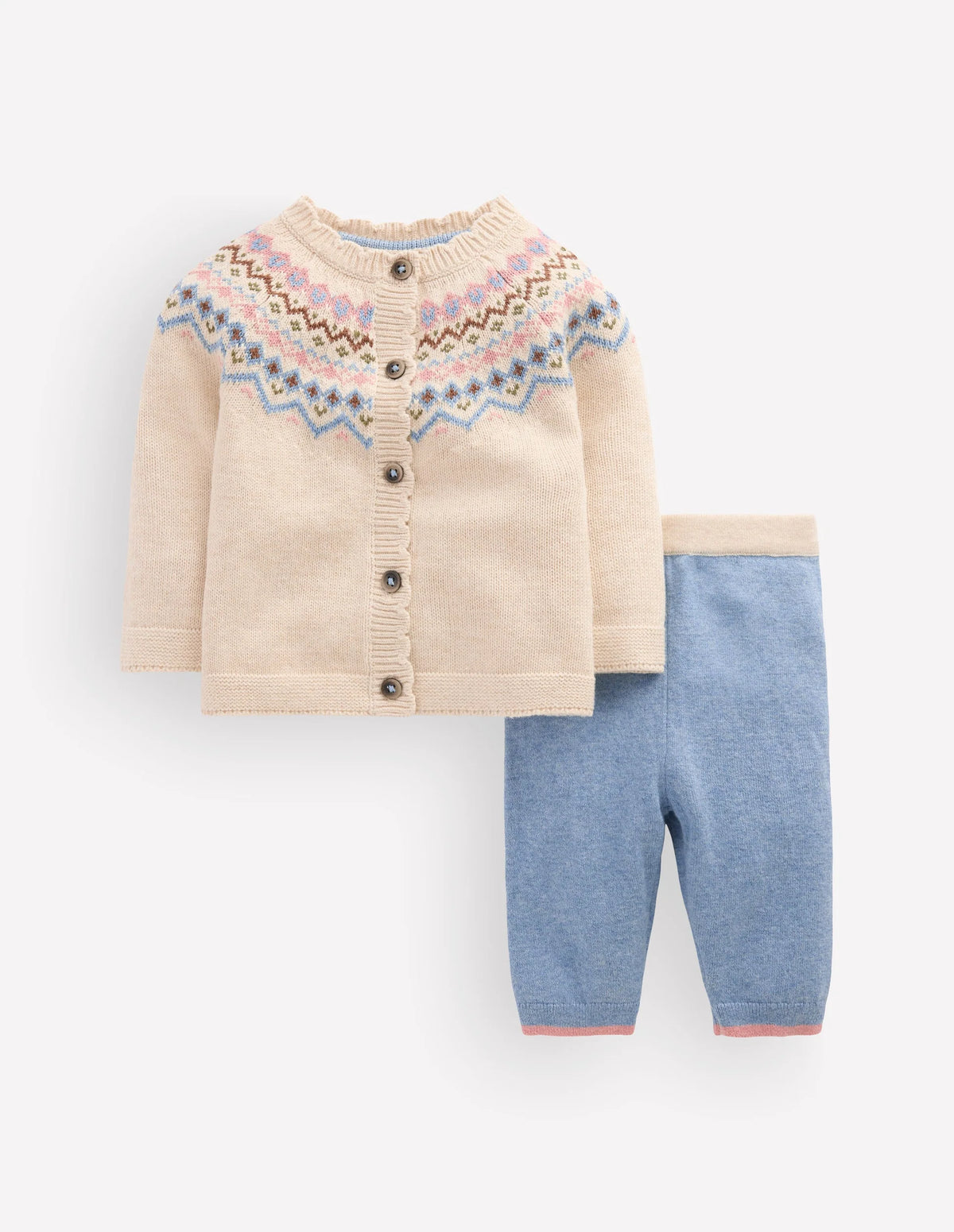 Fair Isle Knitted Play Set