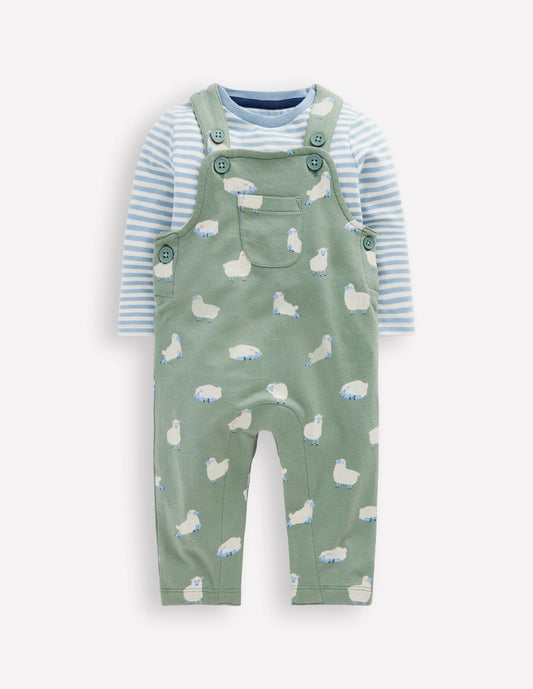 Jersey Overalls Set