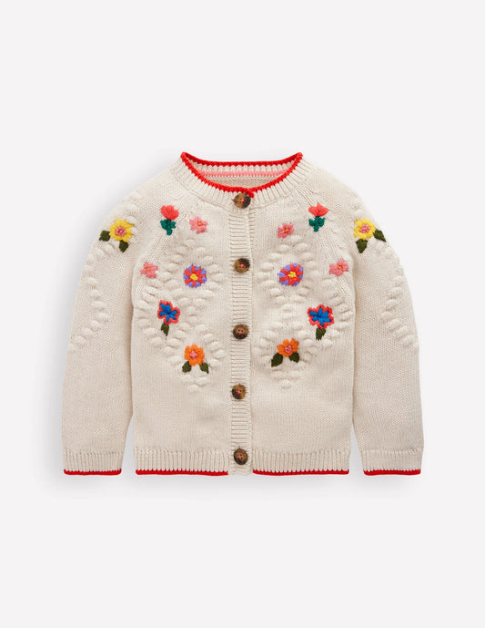 Cotton Embroidered Cardigan