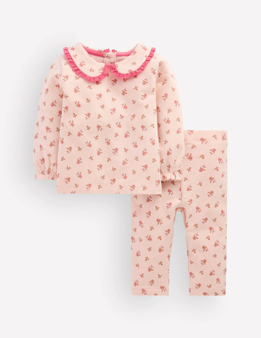 Pretty Collar Sweat Set