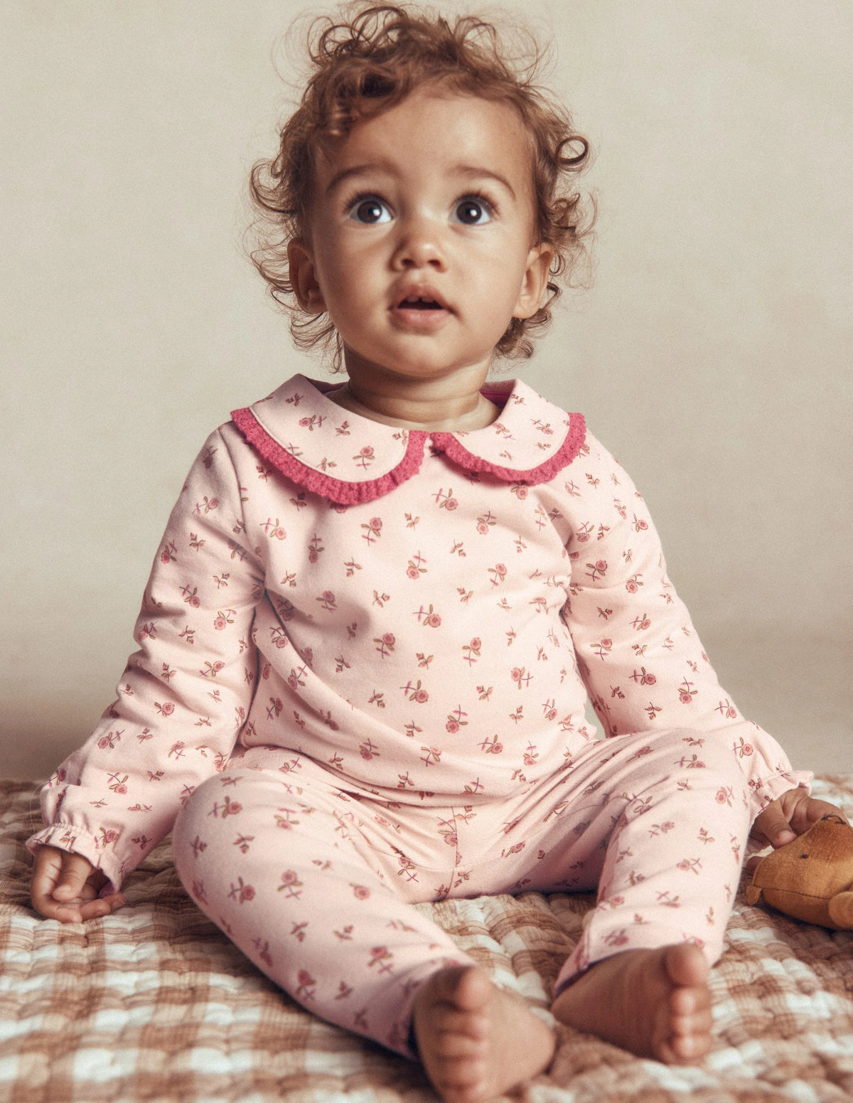 Pretty Collar Sweat Set