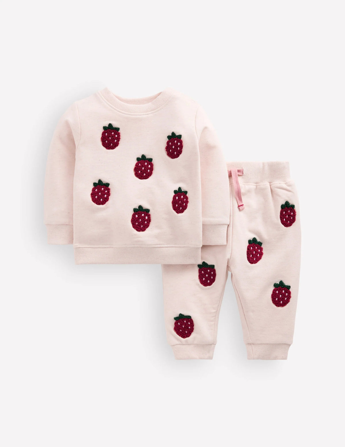Appliqué Sweatshirt Set