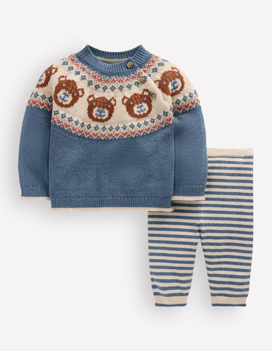 Fair Isle Knitted Play Set
