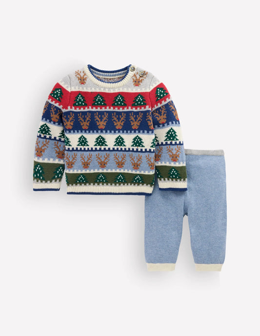 Fair Isle Knitted Play Set
