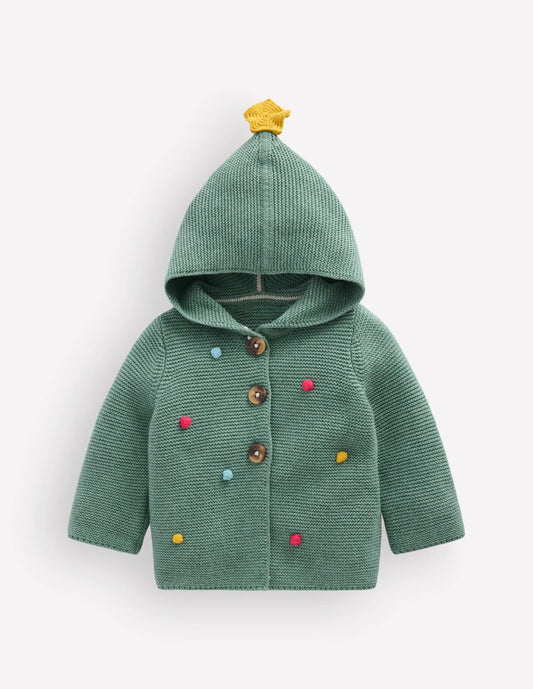 Novelty Cotton Knitted Jacket