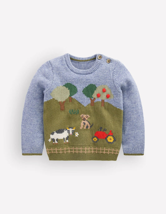 Cotton Logo Jumper