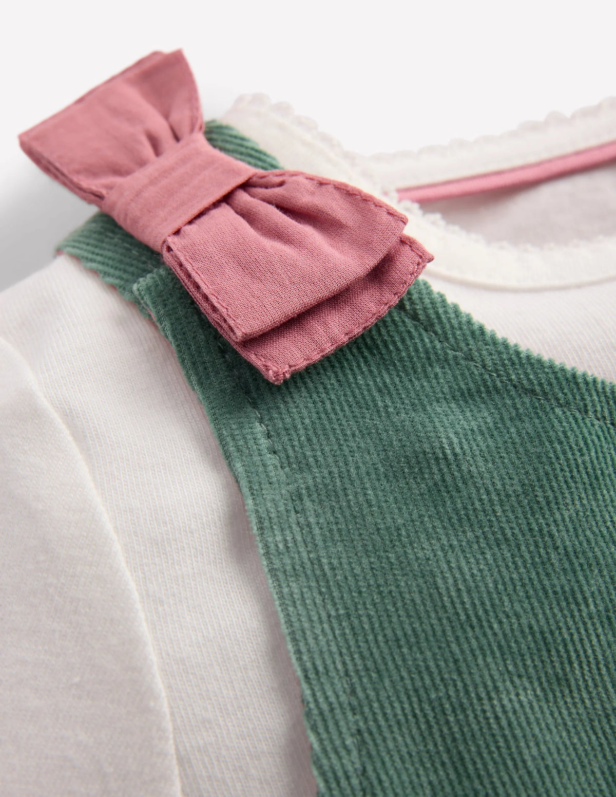 Woven Overalls Set