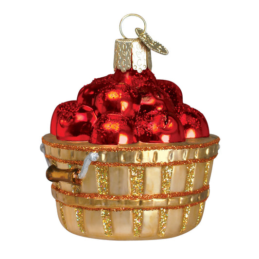 Apple Basket Ornament