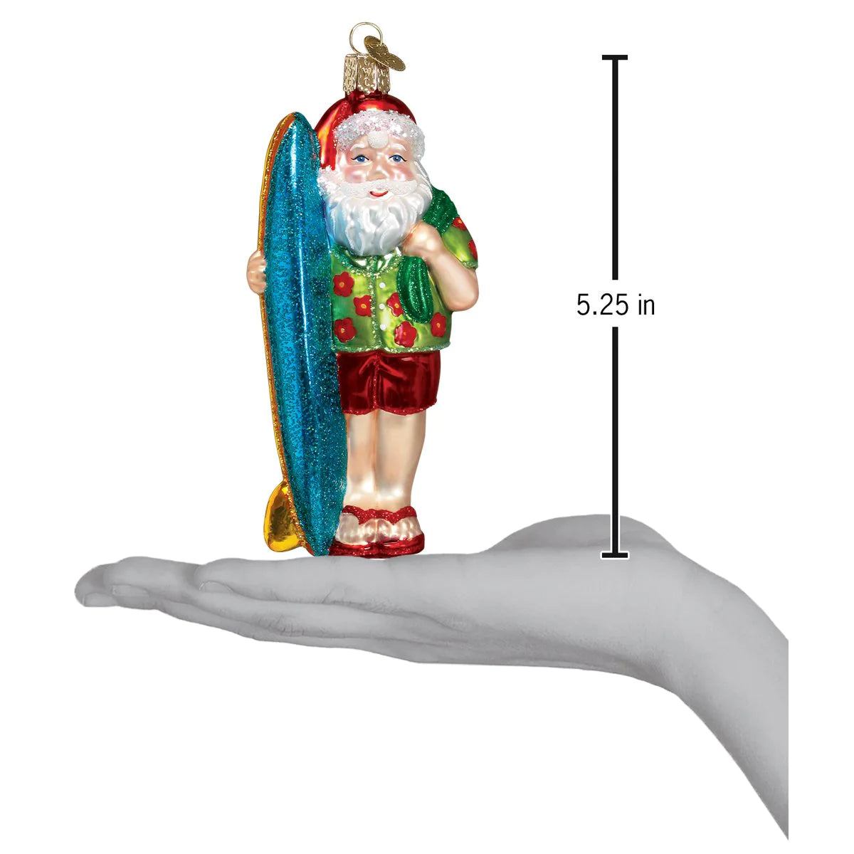 Santa Surfing