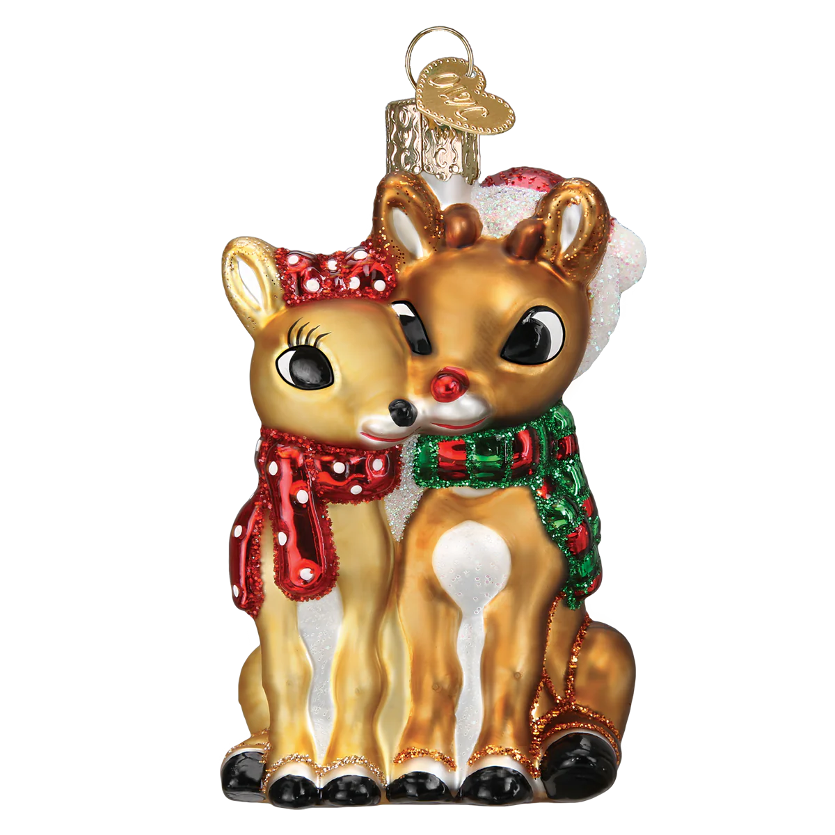 Rudolph® And Clarice™ Ornament