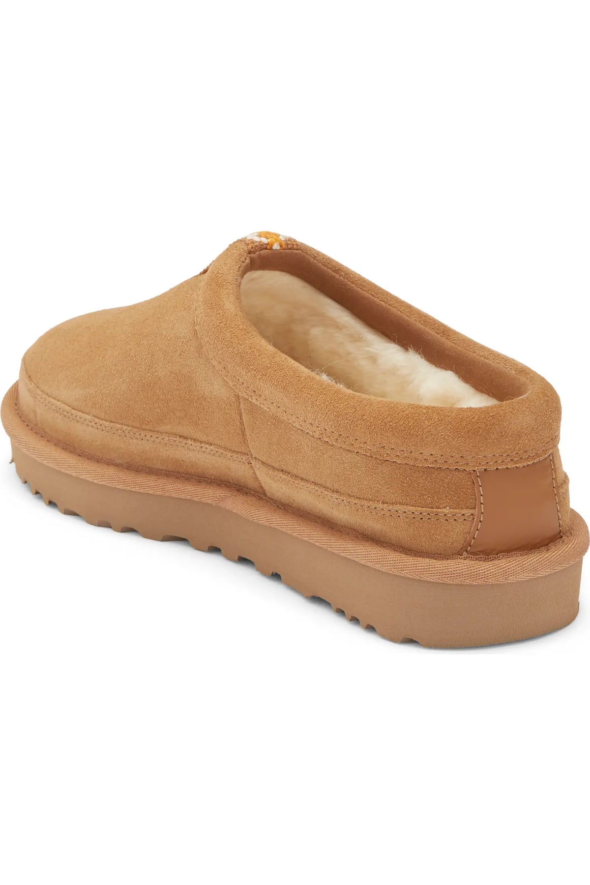 Rozman Leather Genuine Shearling Slipper