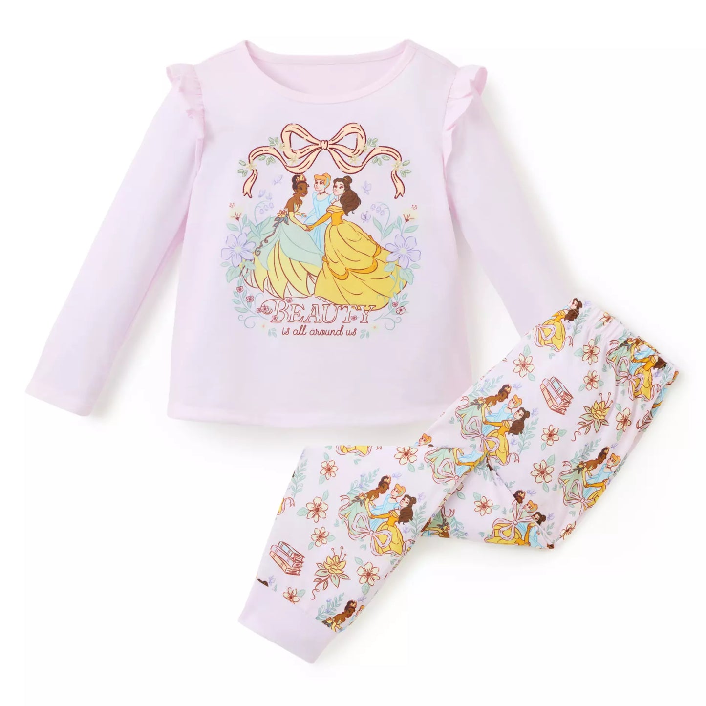 Disney Princess Pajama Set for Girls (2-10)