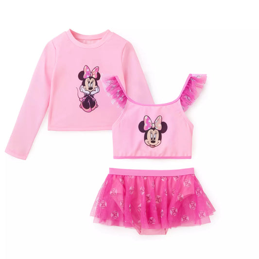 Minnie Mouse Deluxe Swim Set for Girls (2-10)