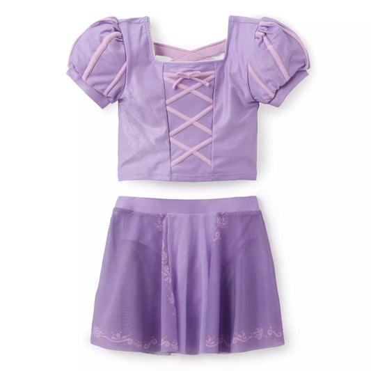 Rapunzel Deluxe Costume Swim Set for Girls (2-10)