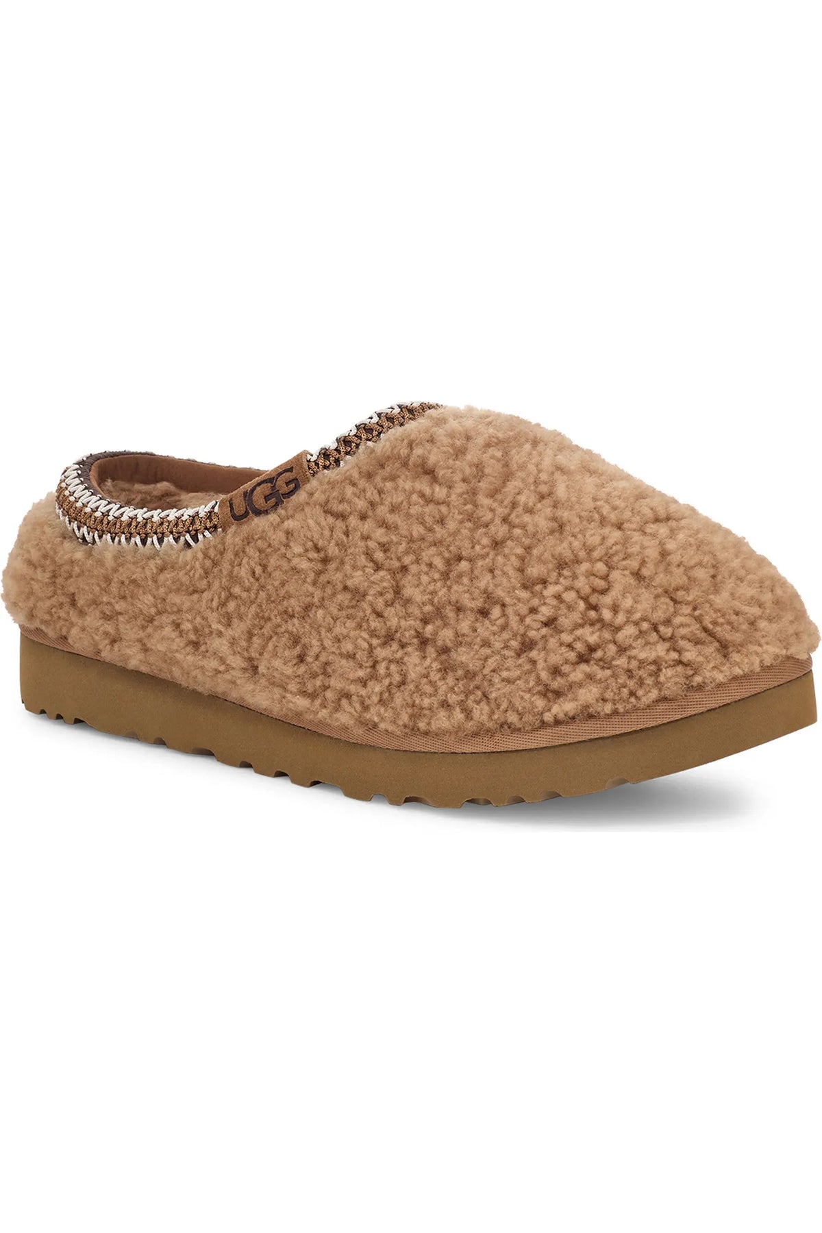 Tasman Maxi Curly Genuine Shearling Slipper (2 Colors)