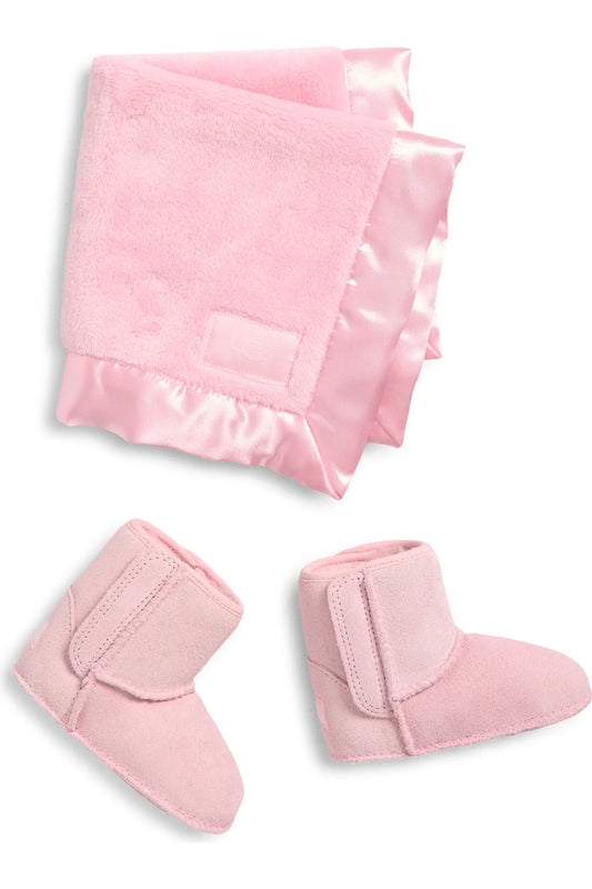 Classic Bootie & Lovey Blanket Set (2 Colors)