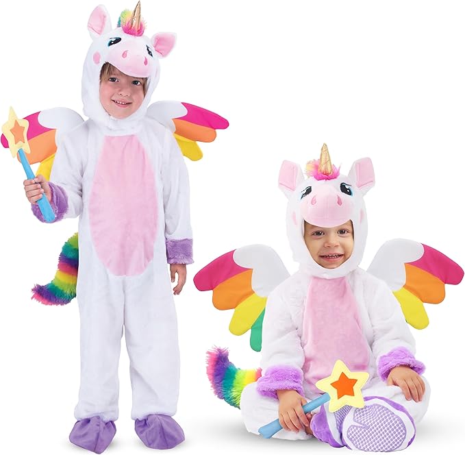 Baby and Toddler Unicorn Halloween Costume Pullover Top
