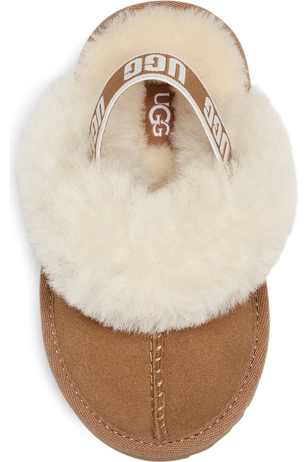 Funkette Water Resistant Genuine Shearling Trim Clog