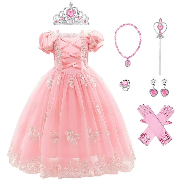 Rapunzel Sofia Costume - Fancy Dress Set (HW)