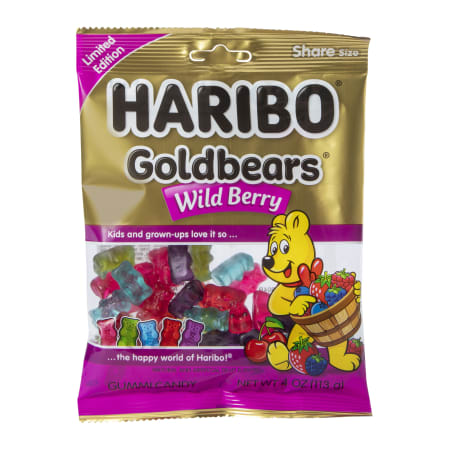 HARIBO® Goldbears® Wild Berry Gummy Bears - 4oz