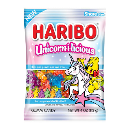 HARIBO® Unicorn-i-licious Gummi Candy - 4oz