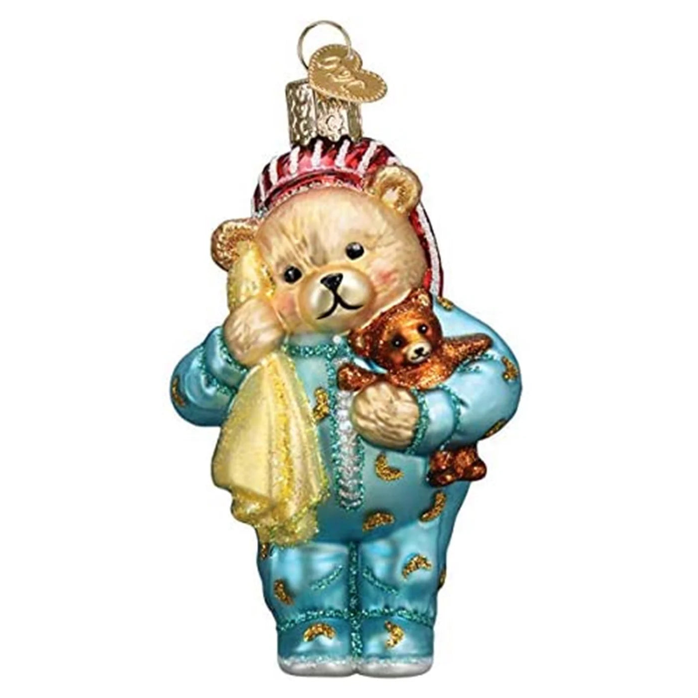 Bedtime Teddy Bear Ornament