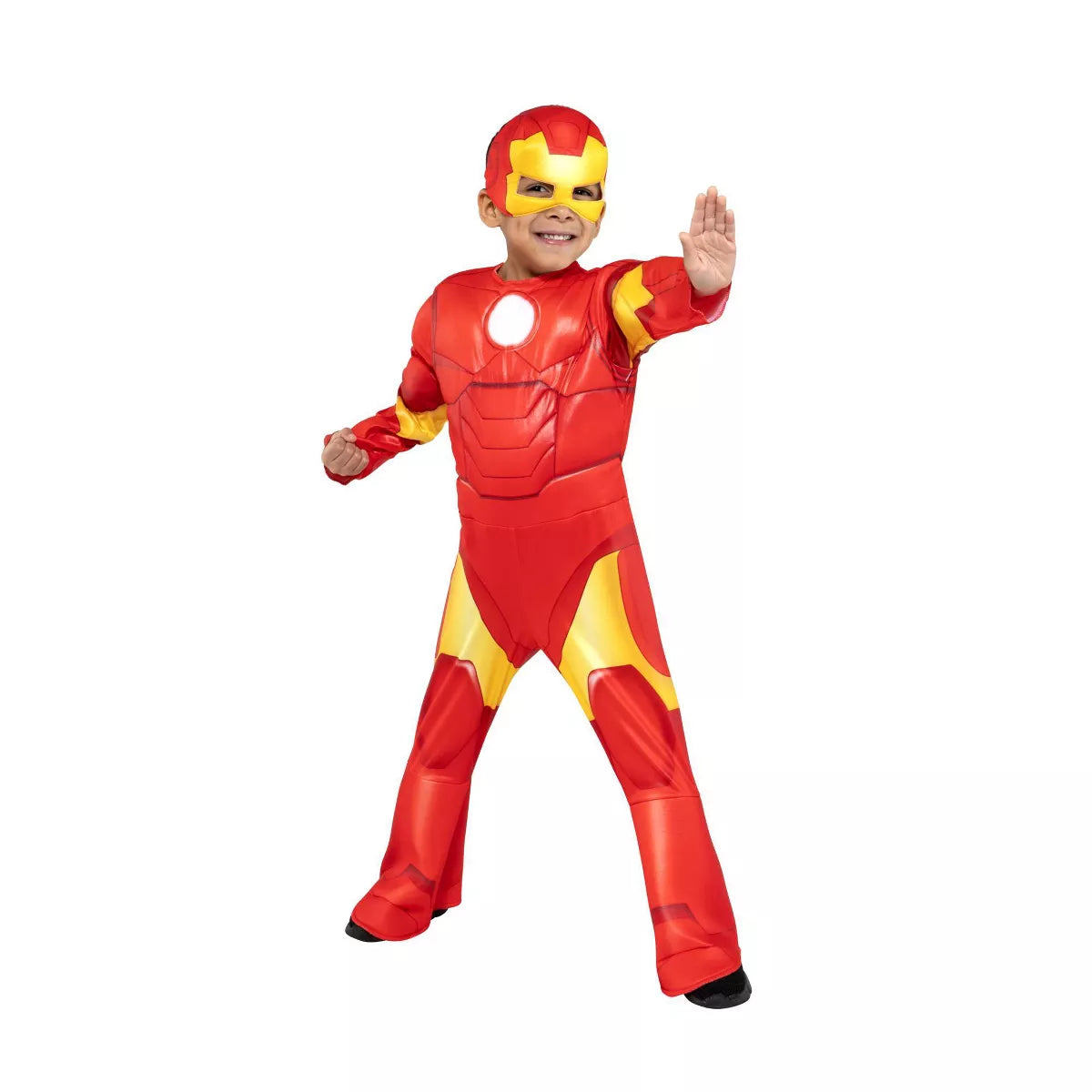 Toddler Marvel Iron Man Halloween Costume Bodysuit Red