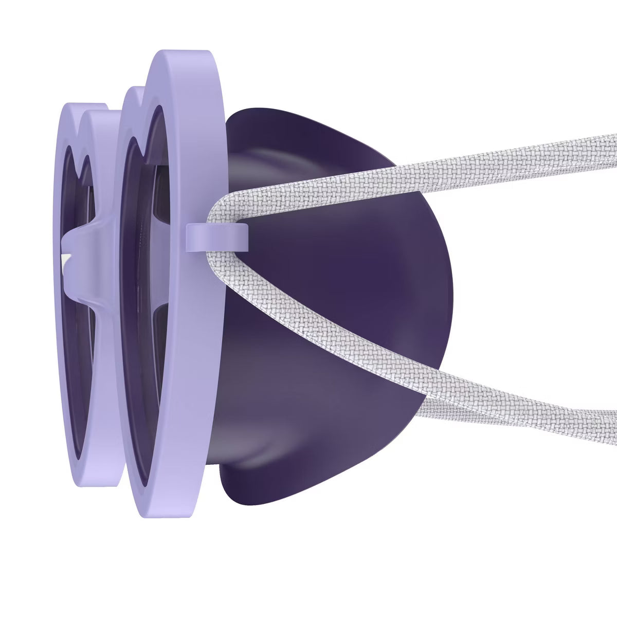 Speedo Kids' Sunny Vibes Heart Swim Goggles (Lavender)
