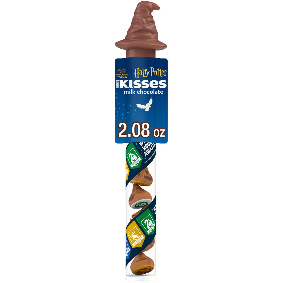 HERSHEY'S Kisses Milk Chocolate Harry Potter Halloween Candy Cane - 2.08oz