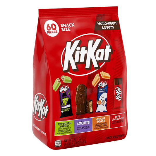 Kit Kat Lovers Assorted Halloween Chocolate - 30.2oz/60pc